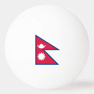 Vlag van Nepal Pingpongballen