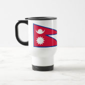 Vlag van Nepal Reisbeker (Links)