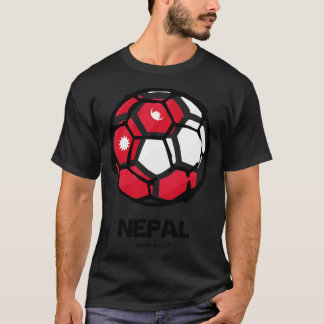 Vlag van Nepal T-shirt