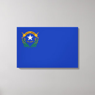 Vlag van Nevada Canvas Print