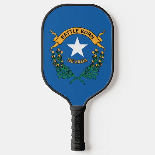 Vlag van Nevada, VS Pickleball Paddle (Voorkant)