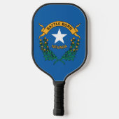 Vlag van Nevada, VS Pickleball Paddle (Achterkant)