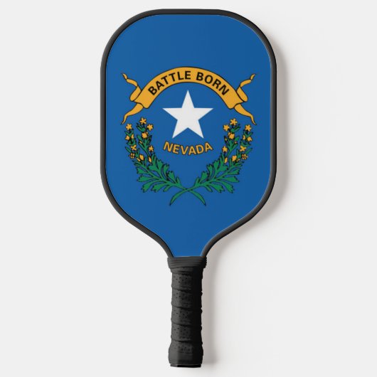 Vlag van Nevada, VS Pickleball Paddle (Achterkant)