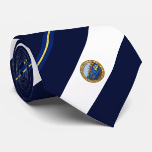 vlag van New Bedford (Massachusetts) Stropdas