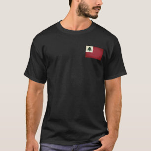 Vlag van New England (alleen pijnhout) - niet-offi T-shirt