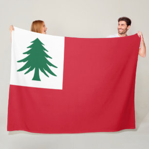 Vlag van New England Fleece Deken