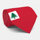 Vlag van New England Stropdas (Opgerold)