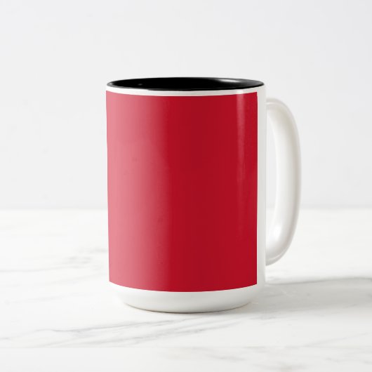 Vlag van New England Tweekleurige Koffiemok (Voorkant rechts)