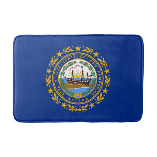 Vlag van New Hampshire Badmat