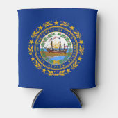 vlag van New Hampshire Blikjeskoeler (Voorkant)