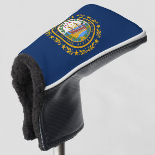 vlag van New Hampshire Golfheadcover