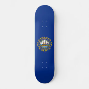 Vlag van New Hampshire Skateboard