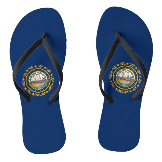 vlag van New Hampshire Teenslippers (Voetbed)