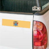 Vlag van New Jersey Bumpersticker (Op Truck)