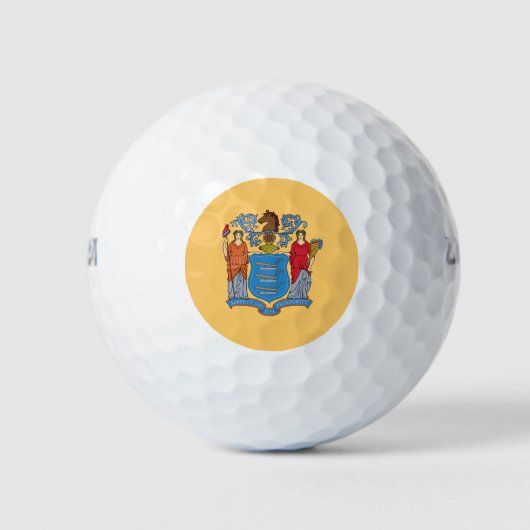 Vlag van New Jersey Golfballen (Voorkant)