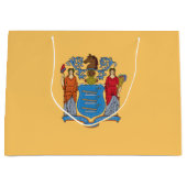 Vlag van New Jersey Groot Cadeauzakje (Voorkant)