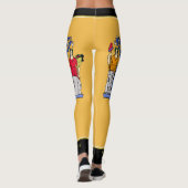 vlag van New Jersey Leggings (Achterkant)