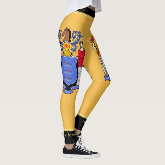 vlag van New Jersey Leggings (Rechts)
