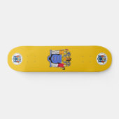 vlag van New Jersey Skateboard (Horizontaal)