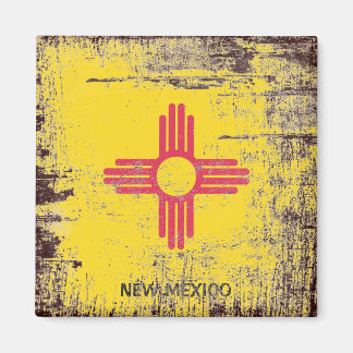 Vlag van New Mexico Magneet