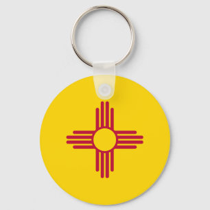 Vlag van New Mexico Sleutelhanger