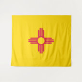 Vlag van New Mexico Wandkleed (Voorkant (horizontaal))