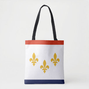 Vlag van New Orleans, Canvas tas van Louisiana