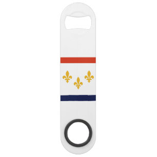 Vlag van New Orleans, Louisiana Speed Flessenopener