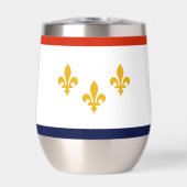 Vlag van New Orleans, Louisiana Wham-O Frisbee (Voorkant)