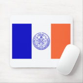 Vlag van New York City Muismat (Met muis)