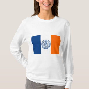 Vlag van New York City T-shirt