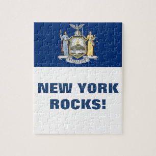 VLAG VAN NEW YORK LEGPUZZEL