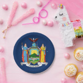 vlag van New York Papieren Bordje (Feest)