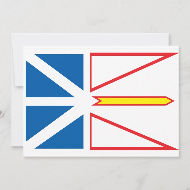 vlag van Newfoundland (Voorkant)