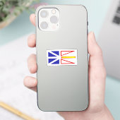 Vlag van Newfoundland Sticker (Telefoon)