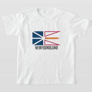 Vlag van Newfoundland T-shirt