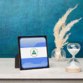 Vlag van Nicaragua Fotoplaat (Insitu)