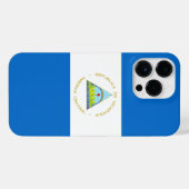 vlag van Nicaragua iPhone Hoesje (Achterkant horizontaal)