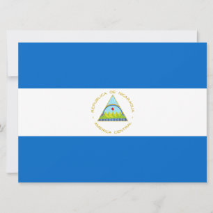 Vlag van Nicaragua Kaart