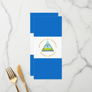 vlag van Nicaragua Menu