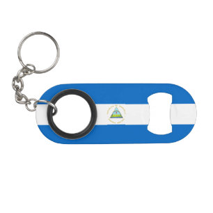 Vlag van Nicaragua Mini Flessenopener
