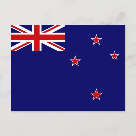 Vlag van Nieuw-Zeeland Briefkaart (Voorkant)