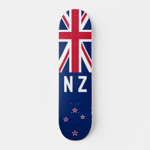 Vlag van Nieuw-Zeeland - gestileerd Skateboard