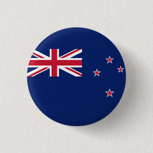 Vlag van Nieuw-Zeeland Ronde Button 3,2 Cm