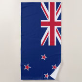 Vlag van Nieuw-Zeeland Strandlaken (Voorkant)