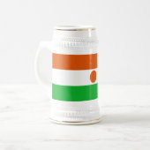Vlag van Niger Bierpul (Voorkant links)