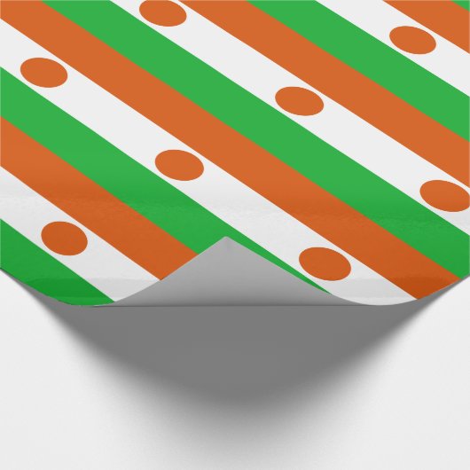 Vlag van Niger Cadeaupapier (Hoek)