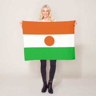 Vlag van Niger Fleece Deken