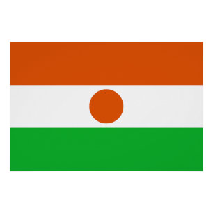 Vlag van Niger Perfect Poster