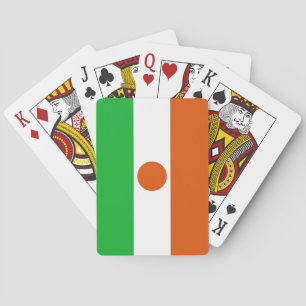 Vlag van Niger Pokerkaarten